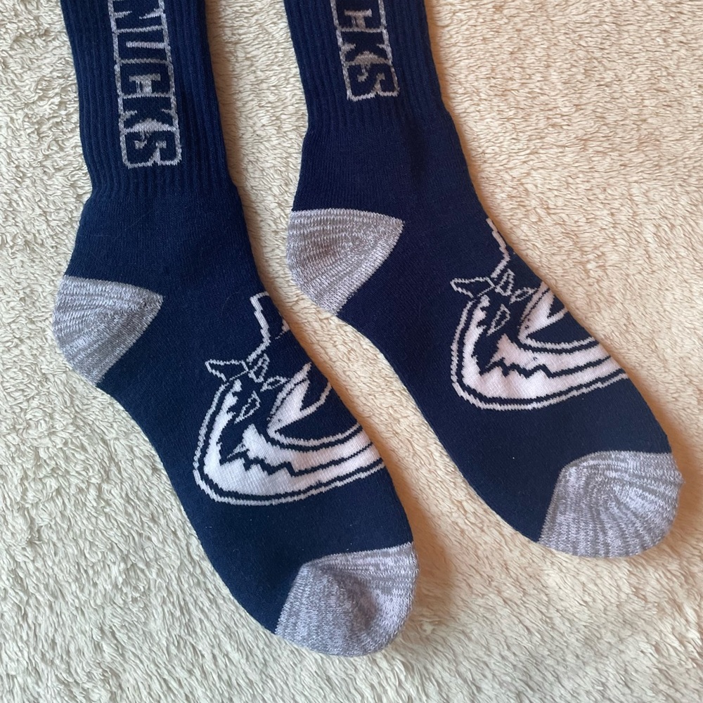 New, without tags, Canuck Sports Socks